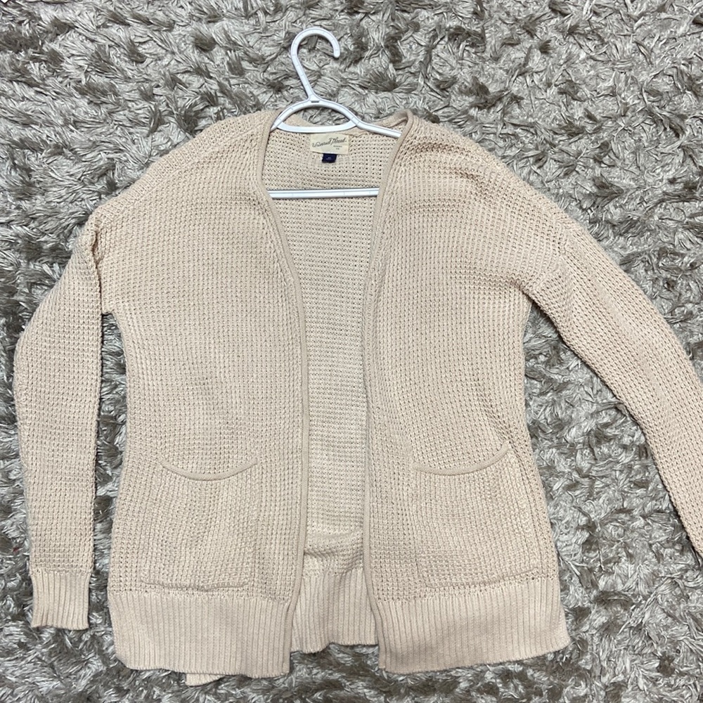 Cream cardigan, size: XS